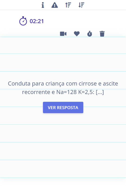 Sis. de Flashcards exclusivo c/ Revisão Intervalada Inteligente